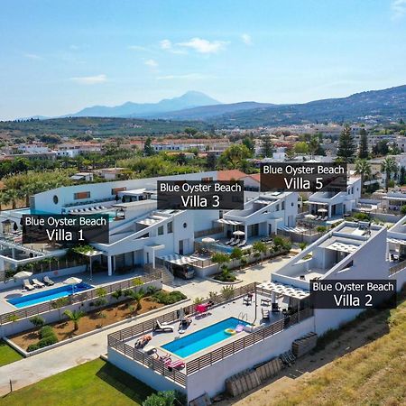 Blue Oyster Villas Platanias Esterno foto