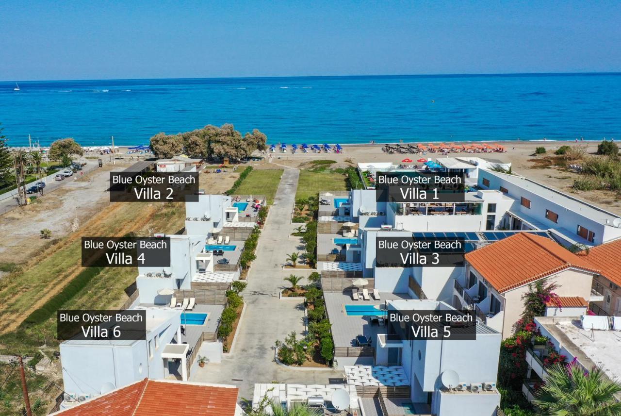 Blue Oyster Villas Platanias Esterno foto
