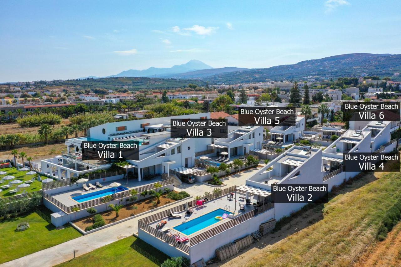 Blue Oyster Villas Platanias Esterno foto