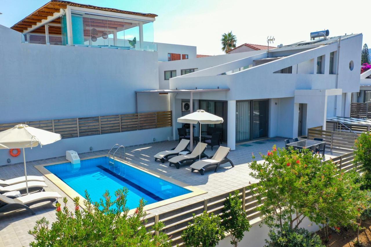 Blue Oyster Villas Platanias Esterno foto