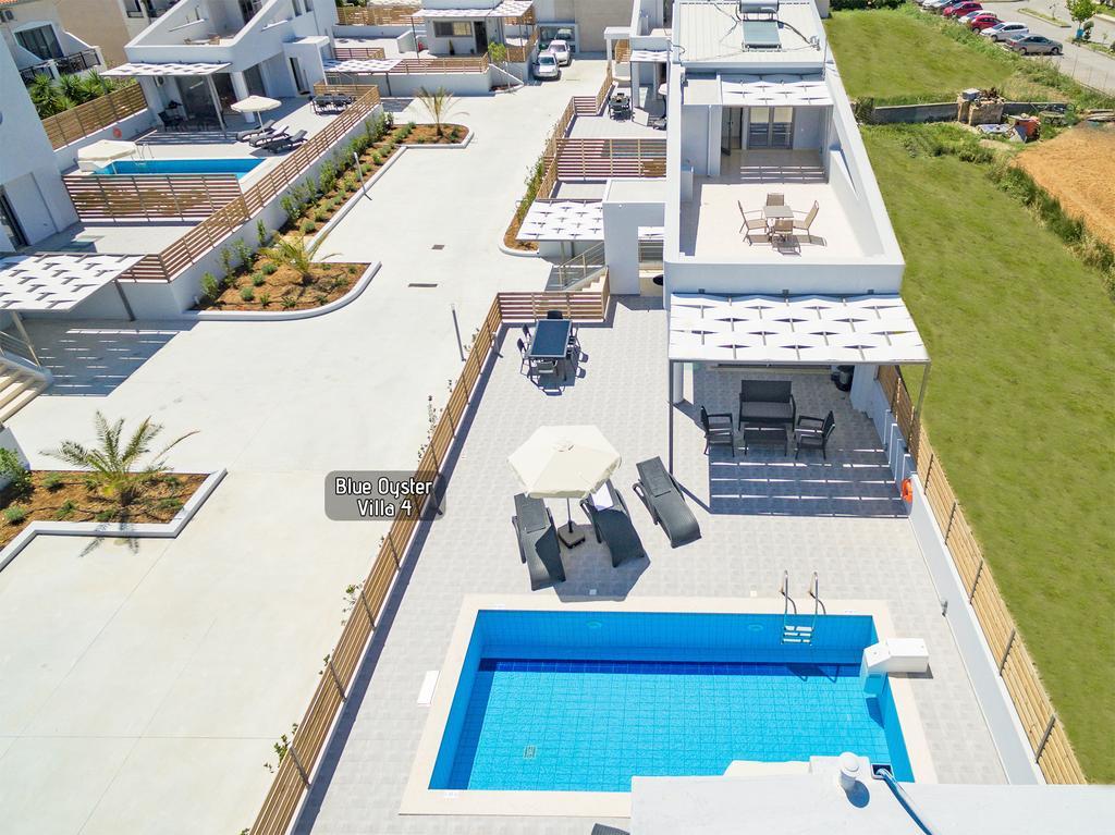 Blue Oyster Villas Platanias Esterno foto