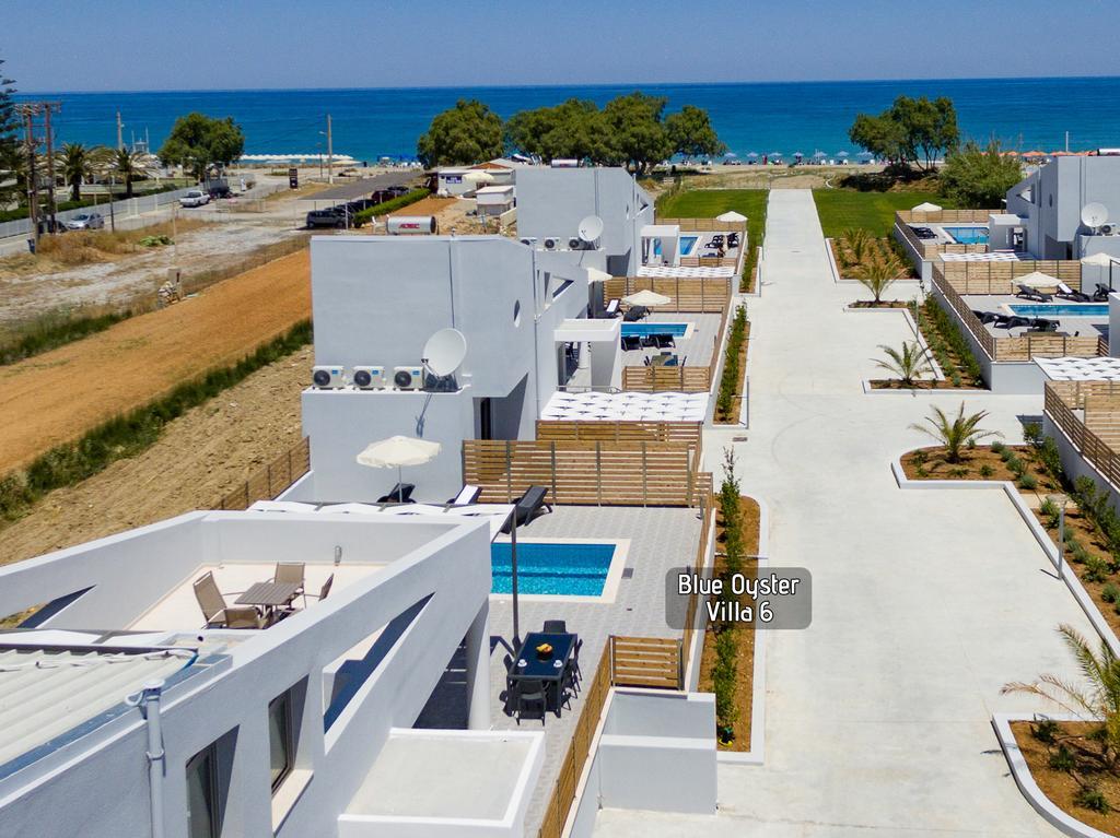 Blue Oyster Villas Platanias Esterno foto