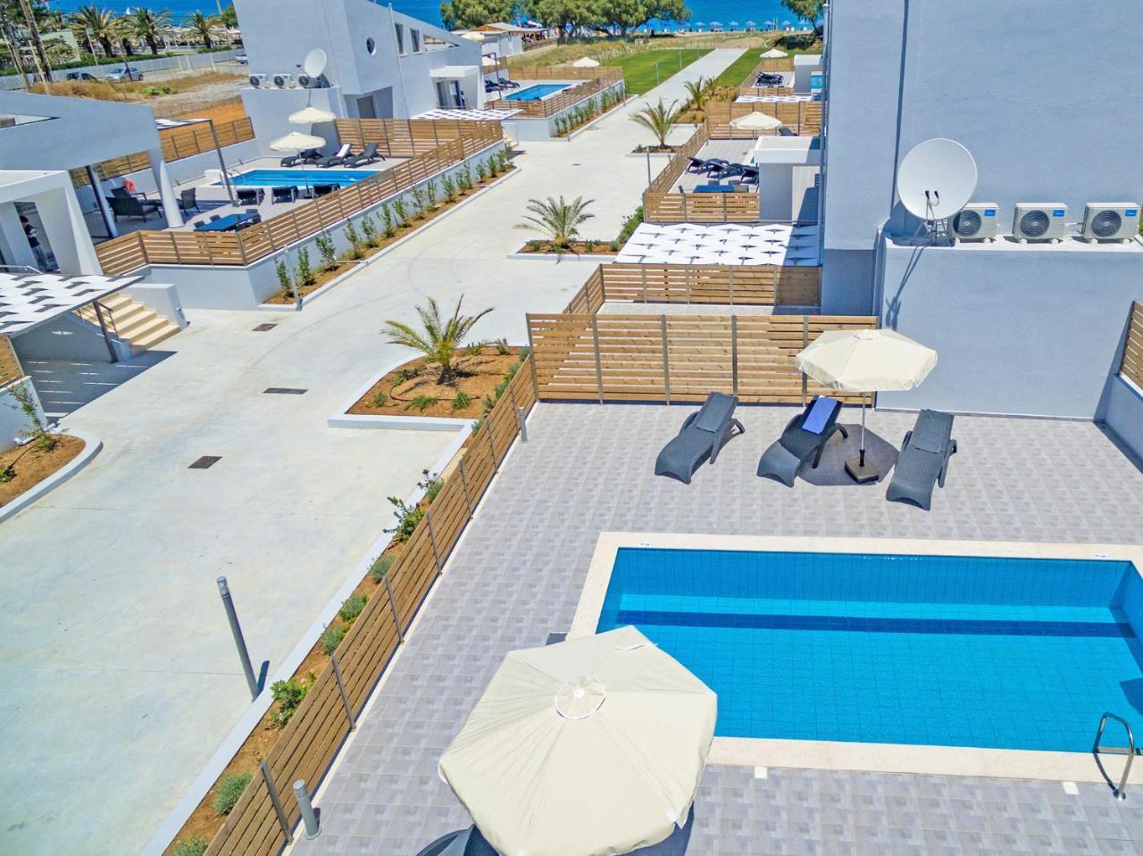 Blue Oyster Villas Platanias Esterno foto