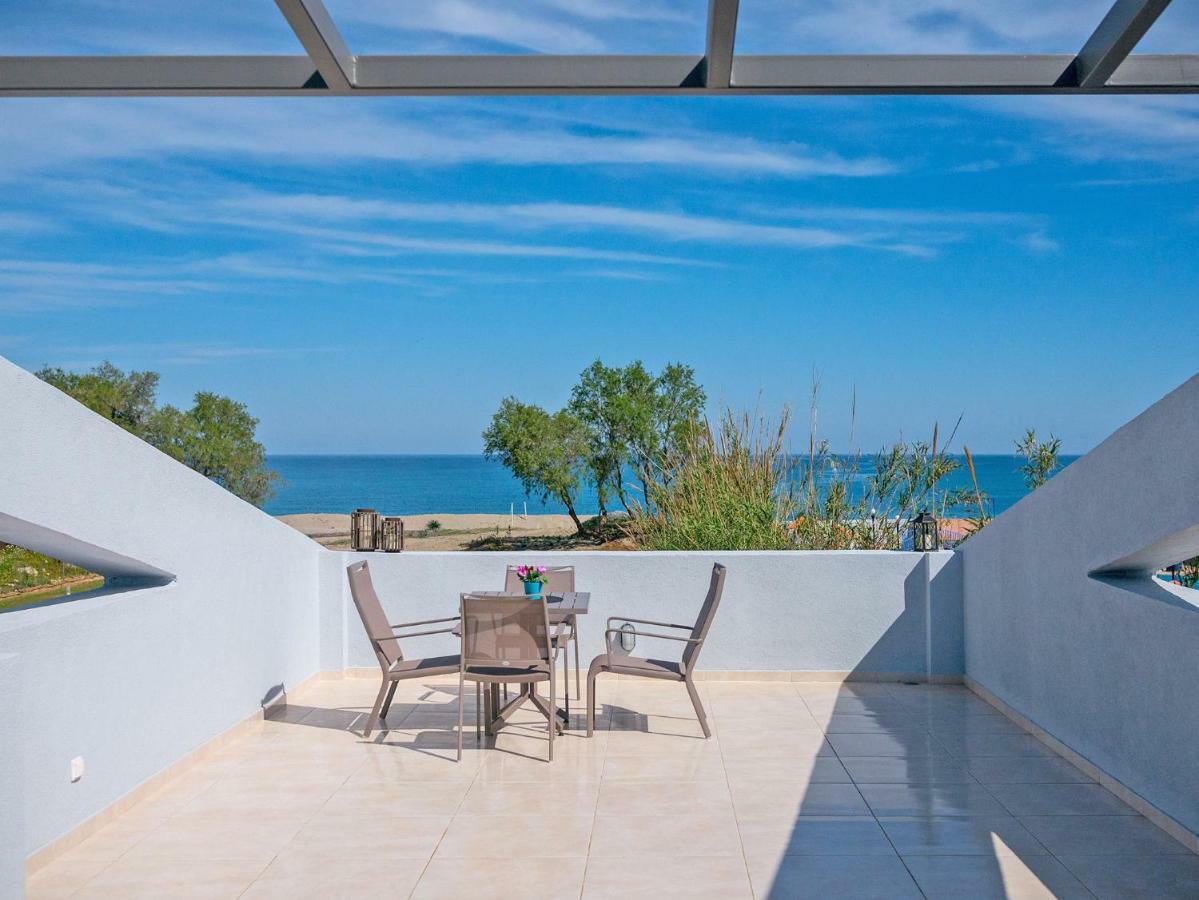 Blue Oyster Villas Platanias Esterno foto